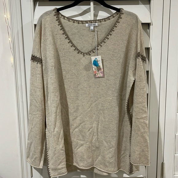 NEW Johnny Was pullover sweatshirt